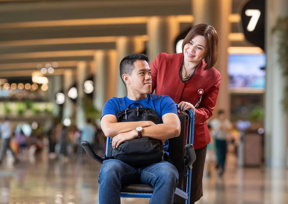 Changi Airport Wheelchair Service
