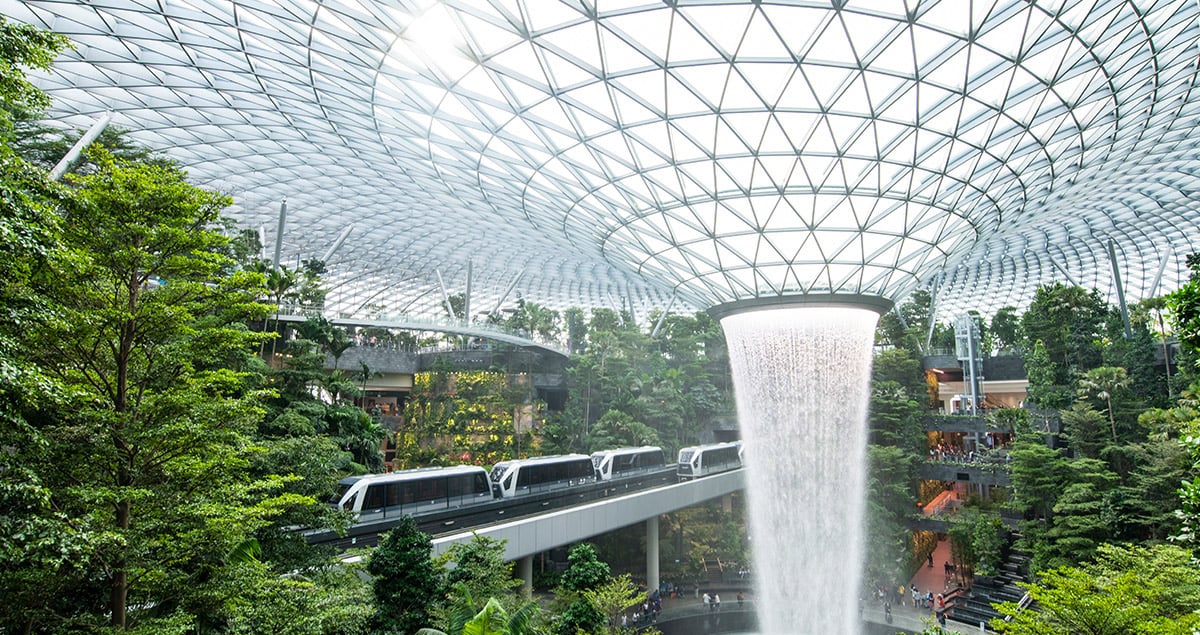 Changi Airport MRT Train